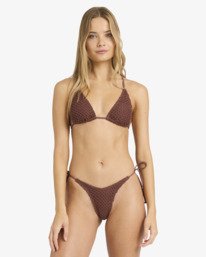 2 Twisted Tides Slide Tall Tri - Triangle-Bikinioberteil f&uuml;r Frauen Blau BL000296 Billabong