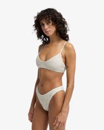 3 Twisted Tides V - Parte de cima de biqu&iacute;ni Bralette para Mulher Branco BL000298 Billabong