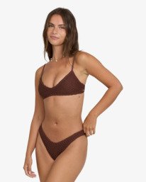 3 Twisted Tides Maui - Bikinihose mit klassischer Bedeckung f&uuml;r Frauen Blau BL000299 Billabong