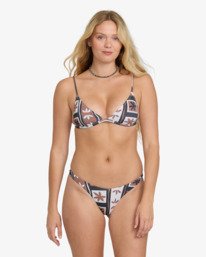 0 Stay Grounded Sunni - Parte de baixo de biqu&iacute;ni com cobertura super reduzida para Mulher Marrom BL000318W Billabong