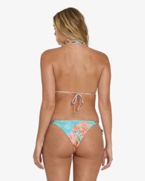 2 Paradise Sun Low Tide - Skimpy Bikini Bottoms for Women Blue BL000320 Billabong