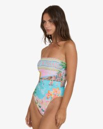 3 Paradise Sun Tully - One-Piece Swimsuit for Women Blue BL000321 Billabong