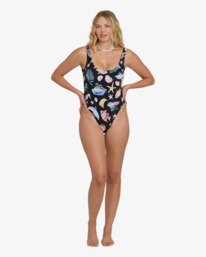 1 Party Wave Tanker One-Piece Black BL000329 Billabong