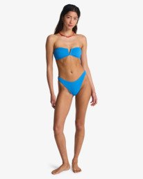 1 Rising Tide Skimpy Hike - Knappes Bikiniunterteil f&uuml;r Frauen Blau BL000373 Billabong
