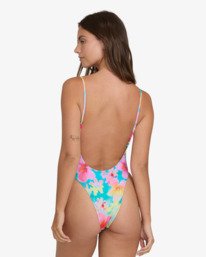 2 Pipe Dreams Deep V One-Piece Blue BL000459 Billabong