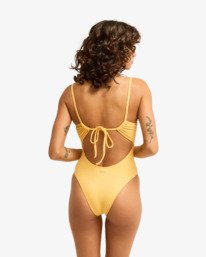 2 Crinkle Crush Sloane One-Piece Yellow BL001196W Billabong