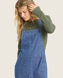5 Pacific Time Washed Azul BL001709W Billabong