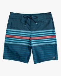0 All Day Stripes OG - Boardshort para Hombre Azul C1BS16BIP2 Billabong