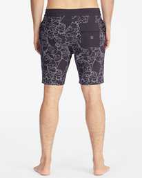 4 Simpsons Family Keyline 18.5" - Boardshort pour Homme Noir C1BS74BIP2 Billabong