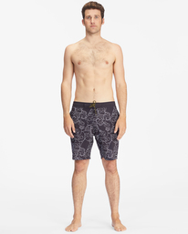 3 Simpsons Family Keyline 18.5" - Boardshort pour Homme Noir C1BS74BIP2 Billabong