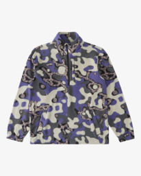8 ADIV Otis Boundary - Felpa con semi zip da Uomo  C1FL14BIP2 Billabong