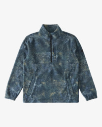 8 ADIV Otis Boundary - Felpa con semi zip da Uomo Brown C1FL14BIP2 Billabong