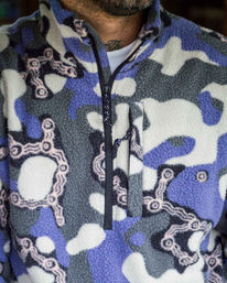 1 ADIV Otis Boundary - Felpa con semi zip da Uomo  C1FL14BIP2 Billabong