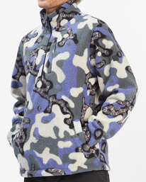 6 ADIV Otis Boundary - Felpa con semi zip da Uomo  C1FL14BIP2 Billabong