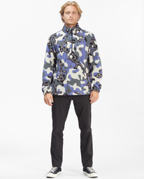 3 ADIV Otis Boundary - Felpa con semi zip da Uomo  C1FL14BIP2 Billabong