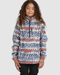 2 Boundary - Sudadera de cuello medio alto con cremallera para Hombre Negro C1FL21BIP2 Billabong