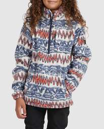 3 Boundary - Sudadera de cuello medio alto con cremallera para Hombre Negro C1FL21BIP2 Billabong