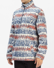 8 Boundary - Sudadera de cuello medio alto con cremallera para Hombre Negro C1FL21BIP2 Billabong