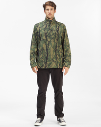 1 Boundary - Sudadera de cuello medio alto con cremallera para Hombre  C1FL21BIP2 Billabong