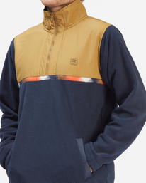 5 Boundary - Half-Zip Mock Neck Sweatshirt for Men  C1FL26BIP2 Billabong