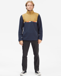 2 Boundary - Half-Zip Mock Neck Sweatshirt for Men  C1FL26BIP2 Billabong