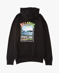 7 Pipelinester - Sweat à capuche pour Homme Noir C1HO22BIP2 Billabong
