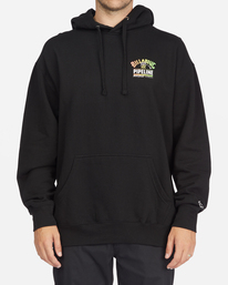 0 Pipelinester - Sweat à capuche pour Homme Noir C1HO22BIP2 Billabong