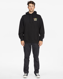 1 Pipelinester - Sweat à capuche pour Homme Noir C1HO22BIP2 Billabong