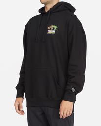 3 Pipelinester - Sweat à capuche pour Homme Noir C1HO22BIP2 Billabong