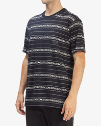 3 Hector - T-shirt manches courtes pour Homme Noir C1JE21BIP2 Billabong