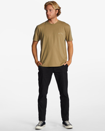 1 Mesa Wavewash - Short Sleeve T-Shirt for Men Brown C1JE25BIP2 Billabong