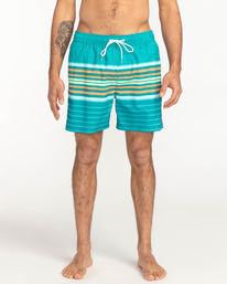 2 All Day Stripes - Swim Shorts for Men Blue C1LB02BIP2 Billabong