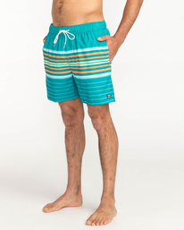 4 All Day Stripes - Swim Shorts for Men Blue C1LB02BIP2 Billabong