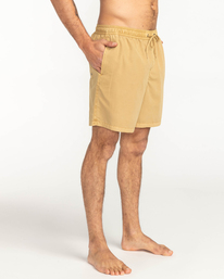 3 Wasted Times Overdyed Layback - Swim Shorts for Men Orange C1LB16BIP2 Billabong