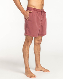 3 Wasted Times Overdyed Layback - Swim Shorts for Men Blue C1LB16BIP2 Billabong