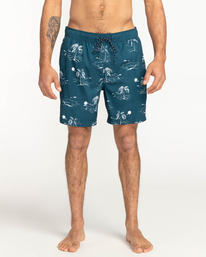 2 Sundays - Boardshort da Uomo Blue C1LB17BIP2 Billabong