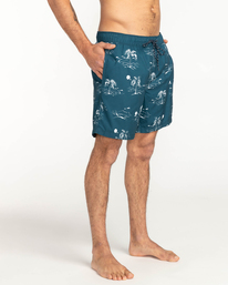 3 Sundays - Boardshort da Uomo Blue C1LB17BIP2 Billabong