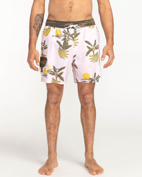 5 Layback - Board Shorts for Men Pink C1LB20BIP2 Billabong