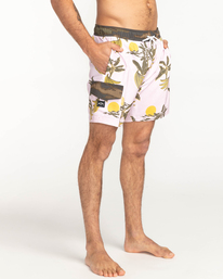 6 Layback - Board Shorts for Men Pink C1LB20BIP2 Billabong