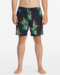 2 Kamea Jungle 16" - Boardshort para Hombre Negro C1LB41BIP2 Billabong