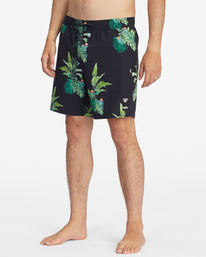 5 Kamea Jungle 16" - Boardshort para Hombre Negro C1LB41BIP2 Billabong
