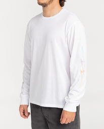 1 Dbah - Longsleeve für Männer Weiss C1LS03BIP2 Billabong