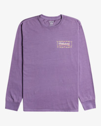 5 Born In 73 - Long Sleeve T-Shirt for Men Purple C1LS14BIP2 Billabong