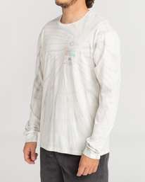 1 Yellow Sun Tie Dye - Long Sleeve T-Shirt for Men  C1LS15BIP2 Billabong