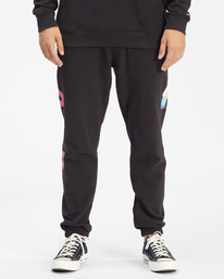 0 Simpsons Donut - Tracksuit Bottoms for Men Black C1PT10BIP2 Billabong