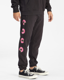 4 Simpsons Donut - Tracksuit Bottoms for Men Black C1PT10BIP2 Billabong
