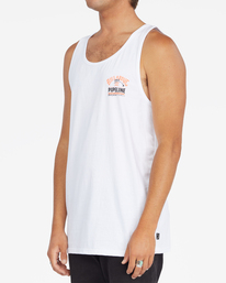3 Pipeline - Tanktop für Männer Weiss C1SG10BIP2 Billabong