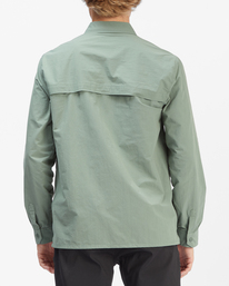 3 ADIV  Otis Surftrek - Chemise manches longues avec stretch mécanique pour Homme Vert C1SH17BIP2 Billabong