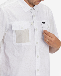 4 Surftrek Otis - Chemise manches courtes pour Homme Blanc C1SH21BIP2 Billabong