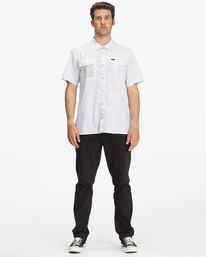 1 Surftrek Otis - Chemise manches courtes pour Homme Blanc C1SH21BIP2 Billabong